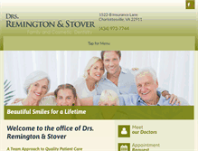 Tablet Screenshot of cvillefamilydentistry.com